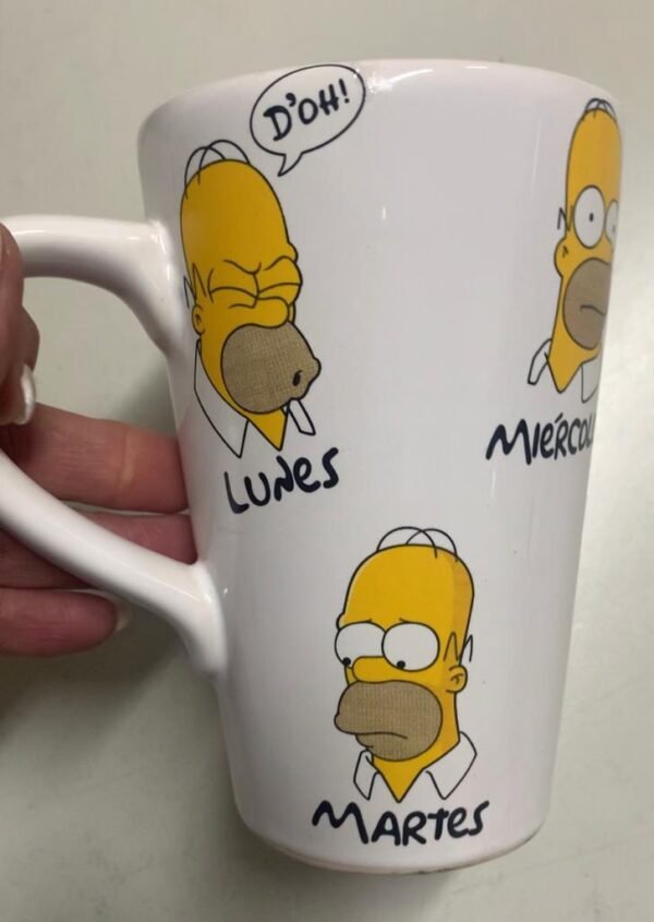 Taza alta Homero semana